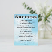 Succes Briefkaart (Staand voorkant)