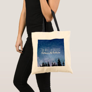 Succes Citaat Motiverend Inspirerend Doelen Tote Bag