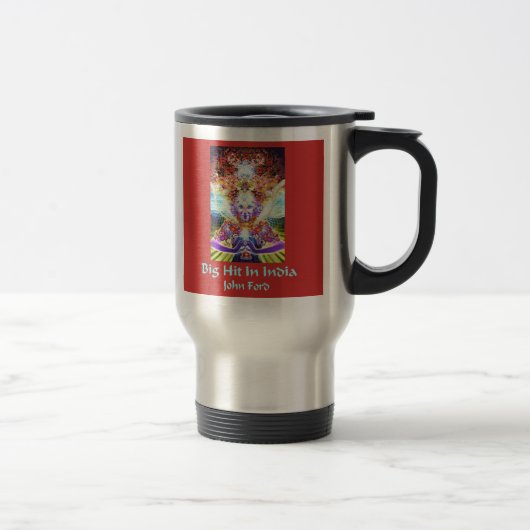 SUCCÈS DANS la tasse de café thermique de l'INDE (Droit)