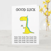 Succes Dino Kaart (Gele Bloem)