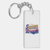 "Succes door strijd" Sleutelhanger (Voorkant Links)