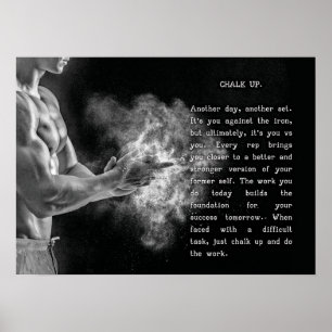 Succes en Gym Motivatie Poster