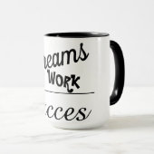 " Succès " Énergies Mug (Devant droit)