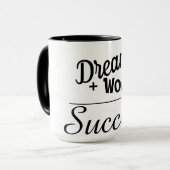 " Succès " Énergies Mug (Devant gauche)