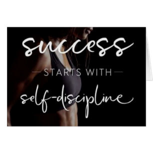 Succès Et Discipline - Motivation De La Salle De S