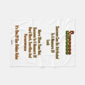Succes Fleece Deken (Voorkant (Horizontaal))