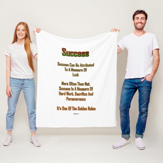 Succes Fleece Deken (In situ)