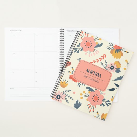 Succès fleurit Floral Planner (Devant avec enveloppe)