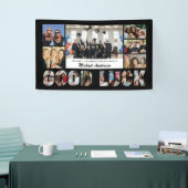 Succes Foto Collage Afscheidsfeest Spandoek (Beurs)