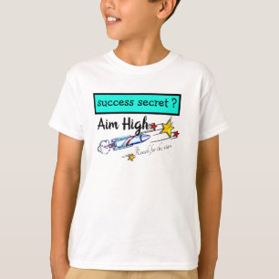 Succes geheim - Doel hoog bereik voor de ster grap T-shirt