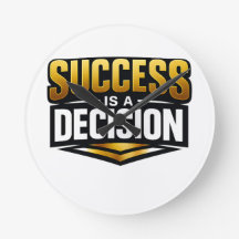 Succes Goud Typografie op Zwart