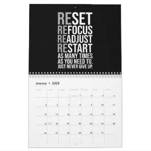 Succes Grind Ondernemer Gym Hustle Inspiratie Kalender