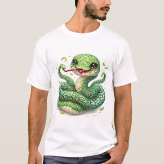 Succes in het jaar van de slang t-shirt