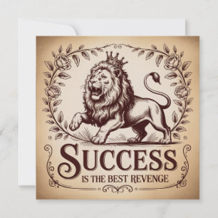 Succes Is De Beste Wraak Kaart