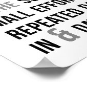 succes is de som van kleine inspanningen poster (Hoek)