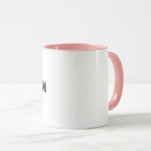 Succes is een Mok van een besluit (Voorkant rechts)