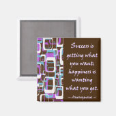 Succes is... Magneet (Voorkant / Achterkant)