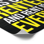 Succes is nooit eigendom poster (Hoek)