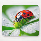 Succes lieveheersbeestje muismat (Voorkant)