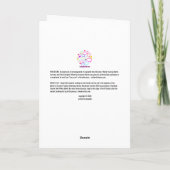 Succes Meid, Veel Succes! Kaart (Achterkant)