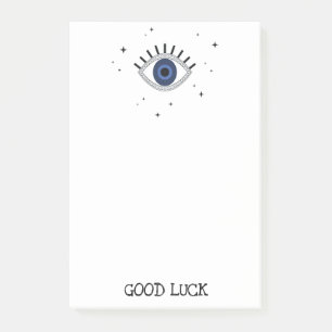 Succes met blauw oog talisman griekenland kwaad post-it® notes