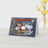 Succes met de verhuizing kaart (Gele Bloem)