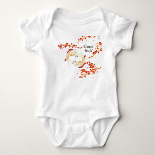 Succes met Koi Fish en Sakura Elegant Japans Romper