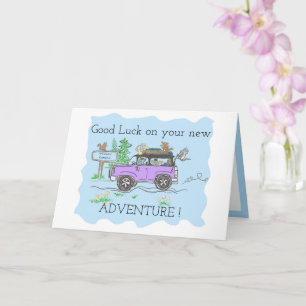 Succes met toekomstig geluk kaart