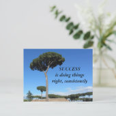 Succes Motivatie Briefkaart (Staand voorkant)