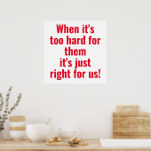 Succes Motivatie Inspirerend Poster (Keuken)