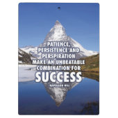 SUCCES - Motivatie Klembord (Achterkant)