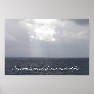 Succes Motivatie Poster