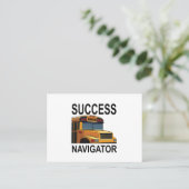 Succes Navigator School Bus Driver Visitekaartje (Staand voorkant)