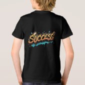 Succes Ontworpen Bella + Canvas Jeugd Tri-blend Tri-Blend Shirt (Achterkant)