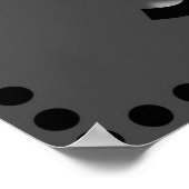 "Succes" Positief Poster voor wandkunst (Hoek)