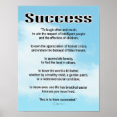 Succes Poster (Voorkant)