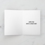 Succes schooljongen eerste schooldag kaart (Binnen)