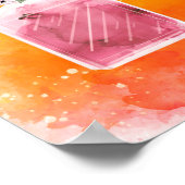 Succes set van drie parfum fles boeket poster (Hoek)