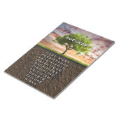 Succes Tree Notitieblok (Schuin)