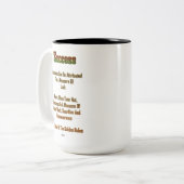 Succes Tweekleurige Koffiemok (Voorkant links)