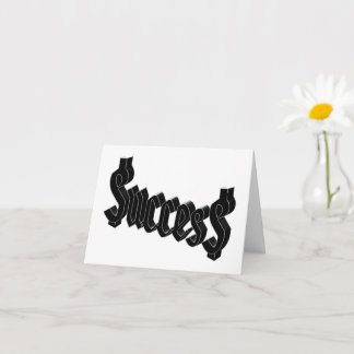 Succes = $ucces$ kaart