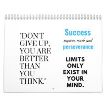 Succes vereist werk en doorzettingsvermogen