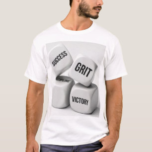 SUCCES VOLHARDING DISCIPLINE OVERWINNING - Minimal T-shirt