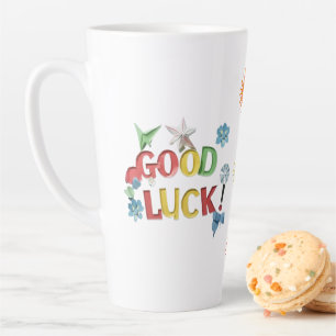 Succes Zon Muts Sticker – Helder, Opbeurend Latte Mok