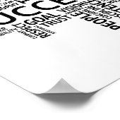 Succesdefinitie | MOTIVATIE Poster (Hoek)