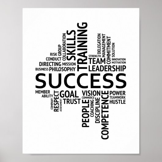 Succesdefinitie | MOTIVATIE Poster (Voorkant)