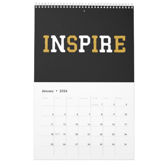 Succeshoop inspireert kalender (Jan 2026)