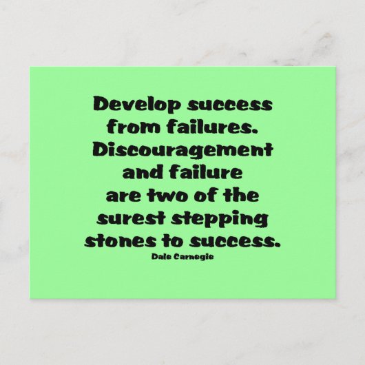 Succesofferte Briefkaart (Voorkant)