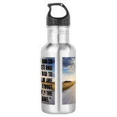 succesofferte waterfles (Achterkant)