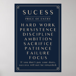 Succesprijs Poster